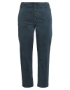 Dondup Woman Pants Navy Size 31 Cotton, Elastane In Navy