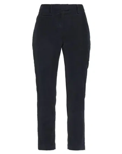 DONDUP DONDUP WOMAN PANTS NAVY SIZE 32 COTTON, LYOCELL, ELASTANE