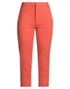 Dondup Woman Pants Orange Size 10 Wool, Elastane In Orange