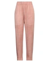 Dondup Woman Pants Pastel Pink Size 4 Viscose In Pastel Pink