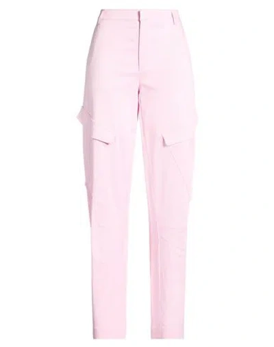 Dondup Woman Pants Pink Size 29 Cotton, Viscose, Elastane