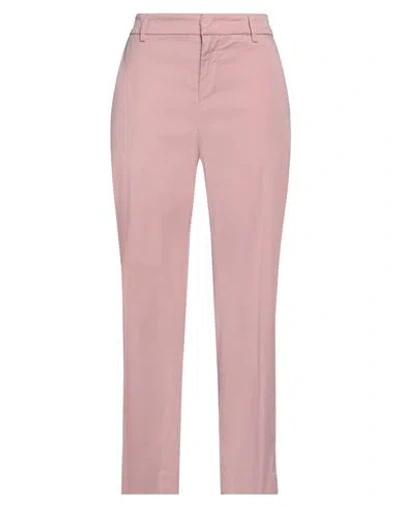 Dondup Woman Pants Pink Size 30 Lyocell, Cotton, Elastane