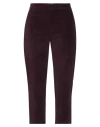 Dondup Woman Pants Plum Size 8 Cotton, Elastane In Purple