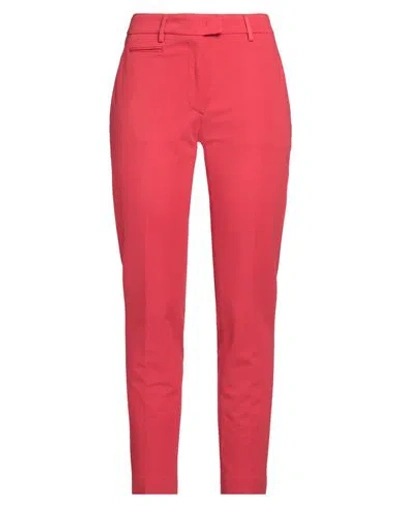 DONDUP DONDUP WOMAN PANTS RED SIZE 31 MODAL, POLYAMIDE, ELASTANE