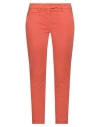 Dondup Woman Pants Rust Size 29 Cotton, Elastane In Red