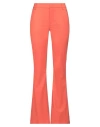 Dondup Woman Pants Rust Size 30 Virgin Wool, Elastane In Red