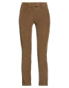 Dondup Woman Pants Sage Green Size 25 Cotton, Lyocell, Elastane