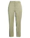 Dondup Woman Pants Sage Green Size 29 Lyocell, Cotton, Elastane