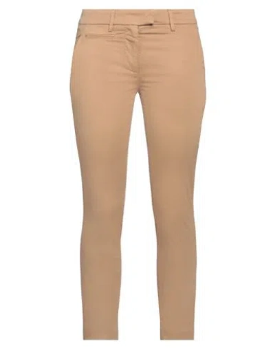 Dondup Woman Pants Sand Size 25 Cotton, Elastane, Polyester In Beige