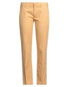Dondup Woman Pants Sand Size 31 Cotton, Elastane In Beige