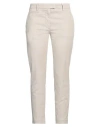 Dondup Woman Pants Sand Size 31 Cotton, Lyocell, Elastane In Beige