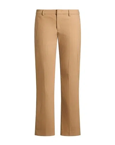 Dondup Woman Pants Sand Size 31 Polyester, Virgin Wool, Elastane