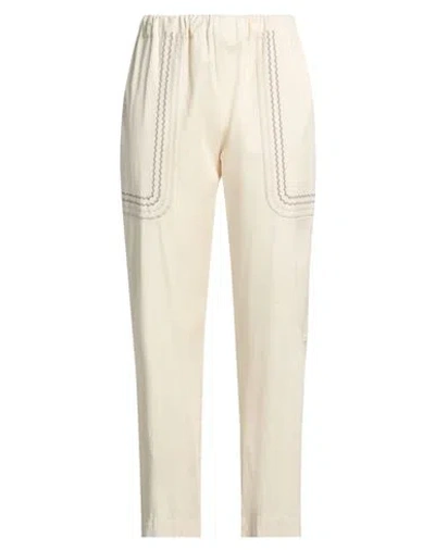 Dondup Woman Pants Sand Size 6 Lyocell, Elastane In Beige