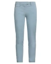 Dondup Woman Pants Sky Blue Size 28 Cotton