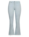 Dondup Woman Jeans Sky Blue Size 31 Cotton, Elastomultiester, Elastane