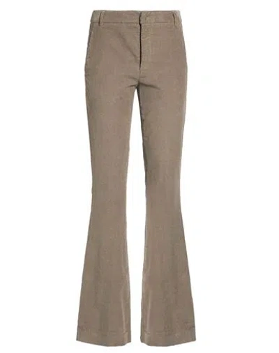 Dondup Woman Pants Taupe Size 27 Cotton, Lyocell, Elastane In Brown