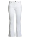 Dondup Woman Pants White Size 29 Cotton, Elastane