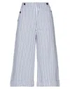 Dondup Cropped Pants In White