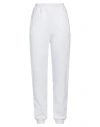 Dondup Woman Pants White Size L Cotton, Elastane