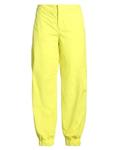 Dondup Woman Pants Yellow Size 32 Cotton