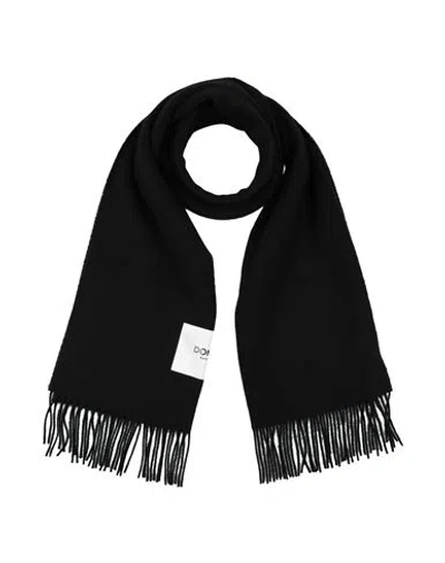 Dondup Woman Scarf Black Size - Wool