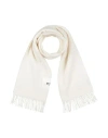 Dondup Woman Scarf Ivory Size - Wool In White