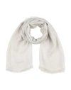 Dondup Woman Scarf Light Grey Size - Modal In Grey