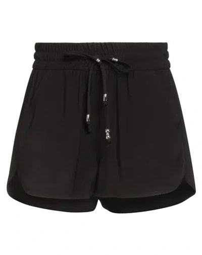 Dondup Woman Shorts & Bermuda Shorts Black Size 25 Viscose, Polyester