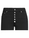 Dondup Denim Shorts In Black
