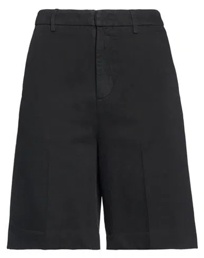 Dondup Woman Shorts & Bermuda Shorts Black Size 29 Cotton, Lyocell