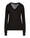 Dondup Woman Sweater Black Size 10 Wool