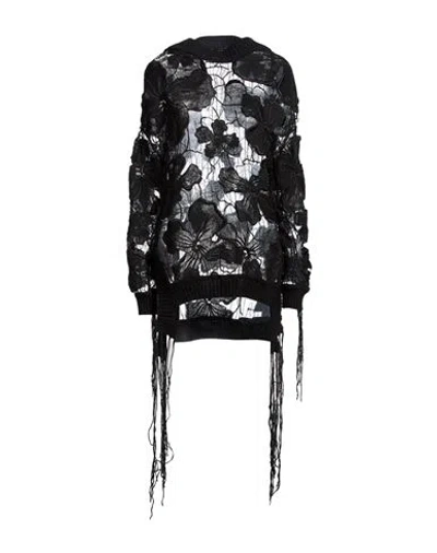 Dondup Woman Sweater Black Size 6 Polyester