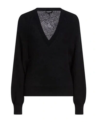 Dondup Woman Sweater Black Size 8 Polyamide, Alpaca Wool, Wool