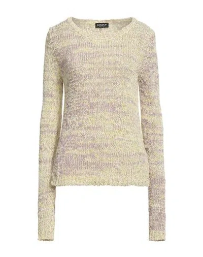 Dondup Woman Sweater Lime Green Size 6 Organic Cotton, Polyamide