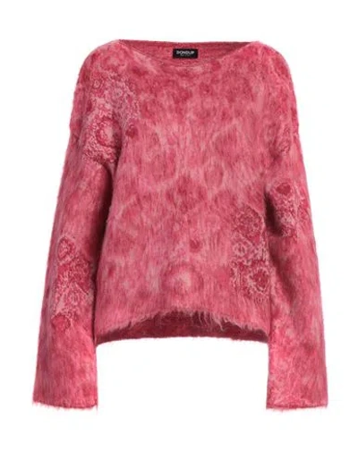 Dondup Woman Sweater Pink Size 10 Alpaca Wool, Wool, Acrylic, Polyamide