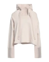 Dondup Woman Sweatshirt Beige Size S Cotton, Wool, Acrylic In Neutral