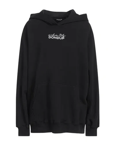 Dondup Woman Sweatshirt Black Size M Cotton
