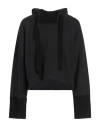 Dondup Woman Sweatshirt Black Size Xs Cotton, Wool, Acrylic