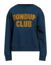 Dondup Woman Sweatshirt Deep Teal Size L Cotton In Green