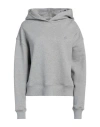 Dondup Woman Sweatshirt Light Grey Size L Cotton, Elastane