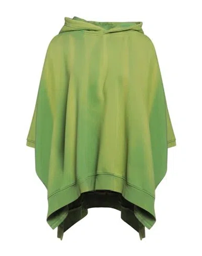 Dondup Woman Sweatshirt Lime Green Size M Cotton