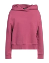Dondup Woman Sweatshirt Mauve Size L Cotton, Elastane