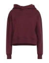Dondup Woman Sweatshirt Plum Size Xs Cotton, Elastane