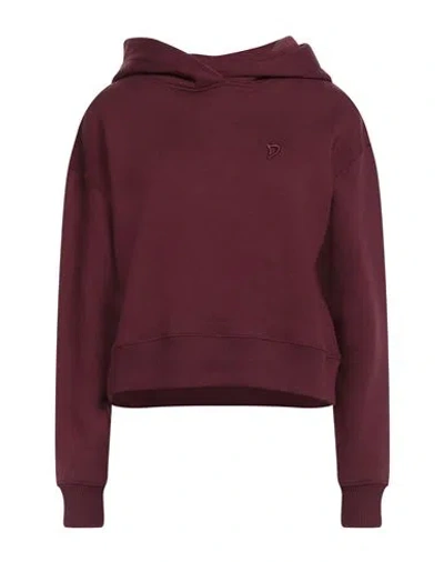 Dondup Woman Sweatshirt Plum Size Xs Cotton, Elastane