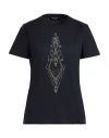 Dondup Woman T-shirt Black Size S Cotton In Black