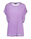 Dondup Woman T-shirt Purple Size Xs Modal