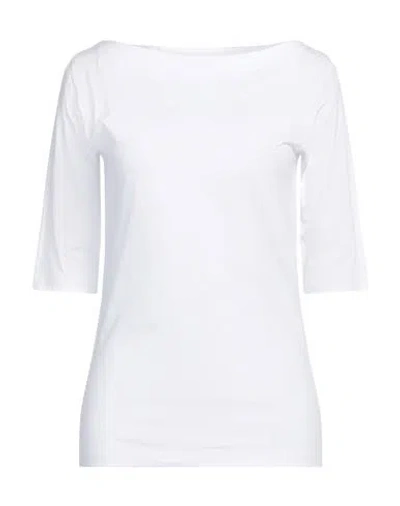 Dondup Woman T-shirt White Size L Cotton