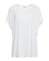 Dondup Woman T-shirt White Size M Modal