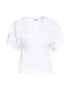 Dondup Woman T-shirt White Size Xs Cotton