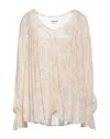 Dondup Blouses In Beige